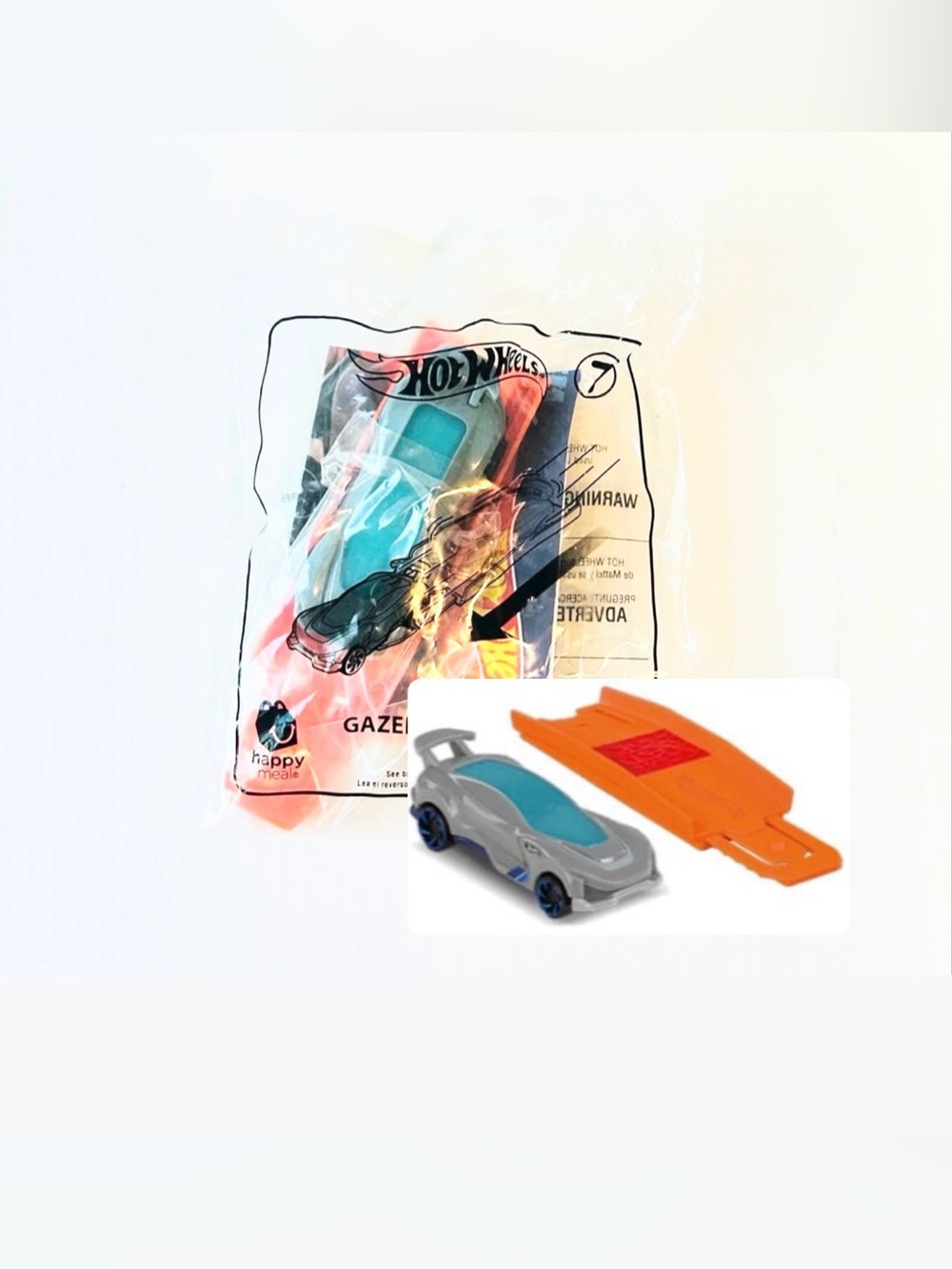⭐️5 For 25⭐️ Mattel Hot Wheels 2019 McDonalds Happy Meal Toy - 7 Gazella R Jump